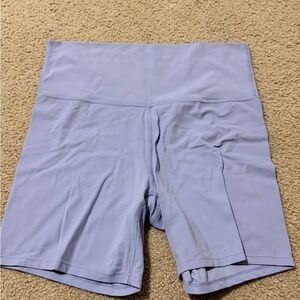 Women's High-Waisted Perrywinkle Shorts